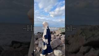 Hijab tutorial. ️ #muslim#muslimah#islam#trend#fyp#youtube