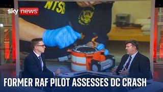 Former RAF helicopter pilot assesses Washington DC plane crash