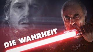 Der wahre Grund, warum Dooku den Jedi Orden verließ (NICHT Qui-Gons Tod)