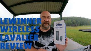 Lewinner Wireless Lavalier Microphone with Charging Case - Unbox and Review