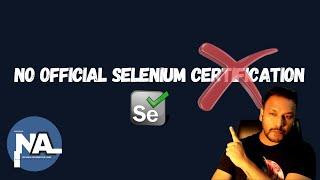 No Official Selenium Certification