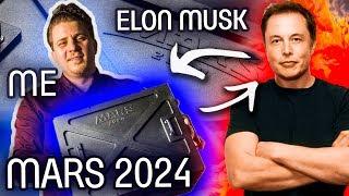 How I presented Nixie clocks to Elon Musk. MARS 2024