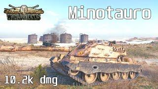 Controcarro 3 Minotauro, 10K Damage, 6 Kills, Ghost Town - World of Tanks