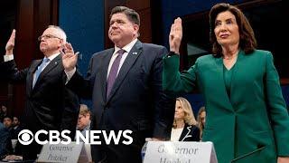 Why Democratic governors are testifying at House hearing on immigration policies