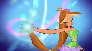 Winx Club All Flora Transformations (Nick