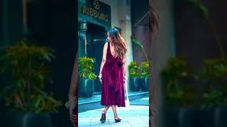 Beautiful color of dress 
