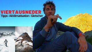 Viertausender in den Alpen // TIPPS - AKKLIMATISATION - GLETSCHER // Das erste mal auf einen 4000er