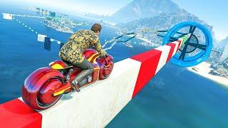 CRAZY Parkour Stunt Race ▸ GTA 5 Online | NO COPYRIGHT GAMEPLAY for TIKTOK & YOUTUBE | 563