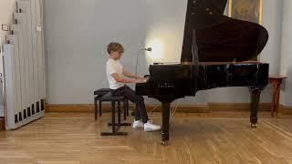 Albert Kracht (piano) - W.A. Mozart Sonaat C-duur I osa, L. Gabral Ajamasin - 26. September 2024