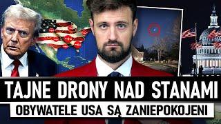 Nieznane DRONY nad USA - Cały kraj oburzony