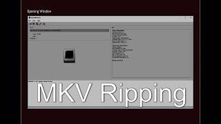 Steps To Rip A DVD or Blu Ray To An MKV File (+)