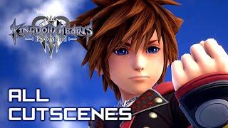 KINGDOM HEARTS 3 ReMIND All Cutscenes (Game Movie) 1080p HD