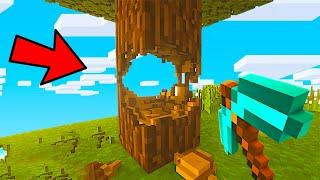 DESTROYING Minecraft with REAL LIFE PHYSICS..