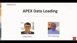 TwF ~ Data Loading with APEX