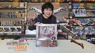 Mikasa Ackerman Good Smile Company Figure Unboxing :D