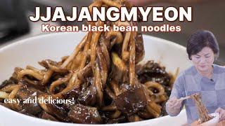 How to make delicious Jjajangmyeon (black bean noodles) at home!