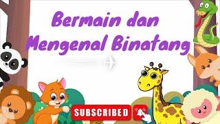 Mengenali Nama dan Bentuk Hewan | Pembelajaran mengenali bentuk hewan dengan puzzle