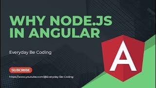 Why Node.js is required for Angular #6 #NodeJS #Angular #WebDevelopment #JavaScript #TypeScript