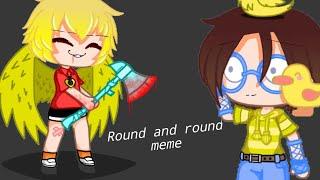 ||Round and round|| meme •Gacha Club• [LisInSheeps](Градус,Райм,Влад и т.д)