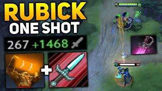 One Shot Rubick 61 Kills Rampage  Best Combo Spell Steal | Dota 2 Gameplay