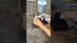 How To Use Gravity Spraygun | Best varnish/paints ideas & techniques