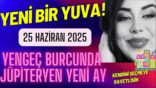ŞANSLI BAŞLANGIÇLAR - 25 HAZİRAN 2025 YENGEÇ BURCUNDA YENİ AY VE BURÇLARA ETKİLERİ @Asudankendime