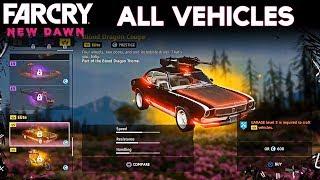 Far Cry New Dawn - ALL VEHICLES (Showcase)