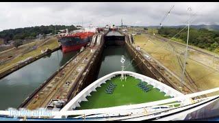 World Cruise 2023 Transits Panama Canal Historic Locks