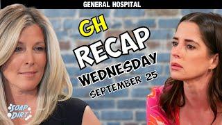 General Hospital Recap: Wednesday Sept. 25th - Carly’s Cold as Sam Begs – Molly Targets Sonny #gh