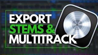 How to Export Stems in Logic Pro X - Exporting Stems in Logic X