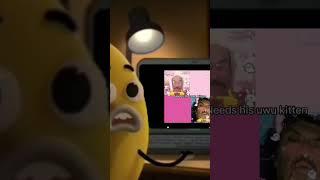 Funny meme #edit #banana #gumball #uwu #alphawolf