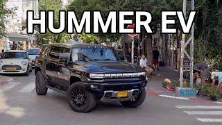 Hummer EV in Tel Aviv