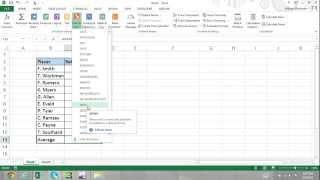 Excel For Noobs Part 55: How to Insert Functions Function Library AutoComplete Box Excel 2016 2013