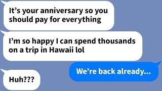 【Apple】 My husband's family came to our 10th anniversary trip expecting us to pay for everything