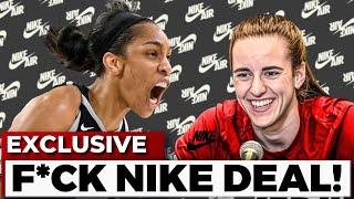 "SHE TOOK  My SPOT!" A'ja Wilson REACTS After Nike’s APOLOGY to Caitlin Clark