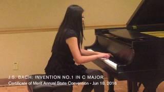 J.S. Bach: Invention No.1 in C Major - Michelle Wong