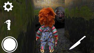 Escaping As Chucky In Granny Version 1.8 Sewer Escape On Extreme Mode!