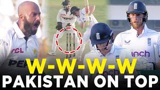 W - W - W - W | England Batters Collapse | Pakistan vs England | 2nd Test Day 2, 2024 | PCB | M3G1K