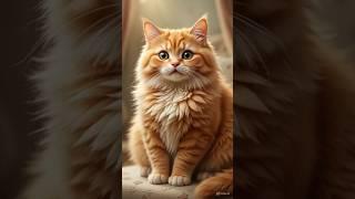 Beautiful Ai Cat Flying Kiss #shorts #ai
