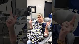 This lovely patient underwent eyelid surgery one week ago and is thrilled with the results! #bleph