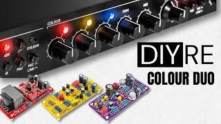 DIYRE COLOUR DUO Dual Microphone Preamp & Stereo Buss Processor (CTX, 15IPS, FA38)