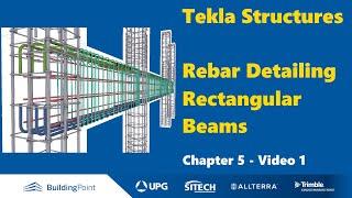 Tekla Structures - Chapter 5, Video 1 - Rectangular Beams