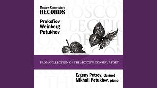 Sonata for Clarinet and Piano, Op. 28: 2. Allegretto