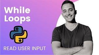 Python: While Loops (Reading User Input Indefinitely?!!)
