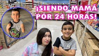 24 HORAS SIENDO MAMÁ (nos botaron de un súper )Janinalchair