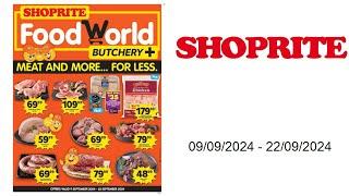 Shoprite specials (ZA) - 09/09/2024 - 22/09/2024