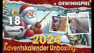 2024 Angel Berger Adventskalender Unboxing Türchen 18 Vorstellung Angel  Weihnachtskalender Angeln