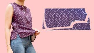  How to sew a simple blouse for beginners