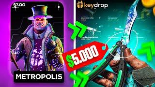 KEYDROP NEW EVENT WE PULLED $5,000 BUTTERFLY KNIFE!?! (Keydrop Promo Code 2024)