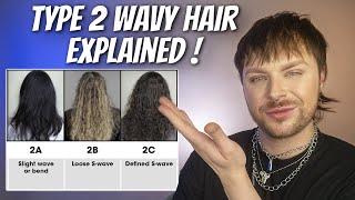 WHAT IS HAIR TYPE 2 ? | How To Recognise Hair Type ? | Different Types Of Wavy Hair